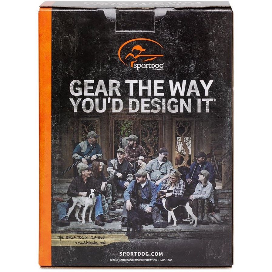 SportDOG SD-425XCamo WetlandHunter Remote Training Collar Package Back View