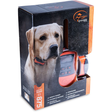 SportDOG SD-875E SportTrainer Remote Training Collar Package
