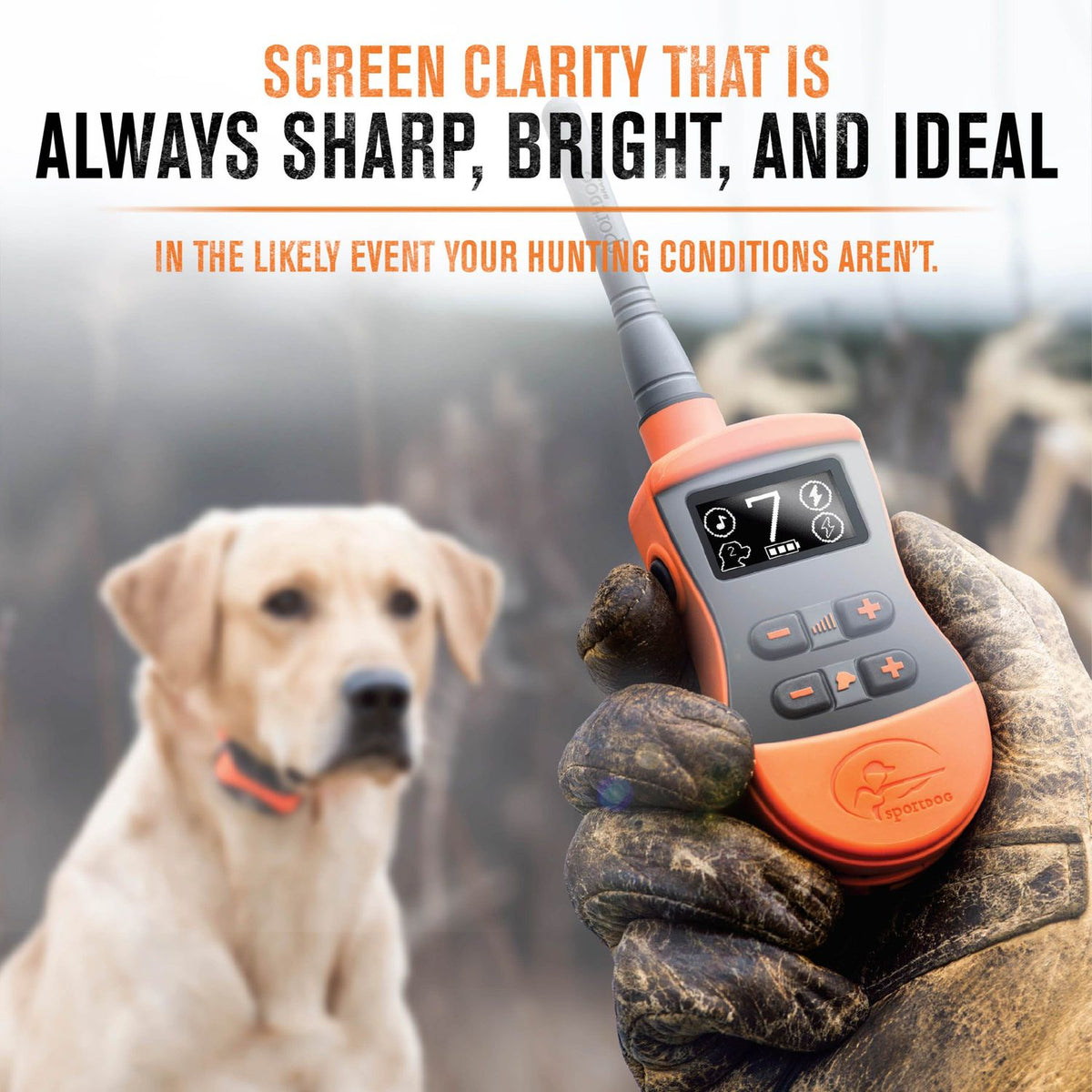 SportDOG-SportDOG - SD-875E - SportTrainer 875 - Orange - 1/2 Mile - Remote Training Collar