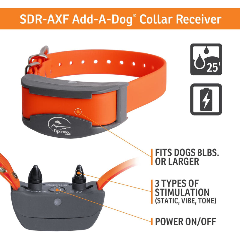 SportDOG - SDR-AXF - FIELDTRAINER 425X/SPORTHUNTER 825X ADD-A-DOG COLLAR - Additional Collar-zoom-