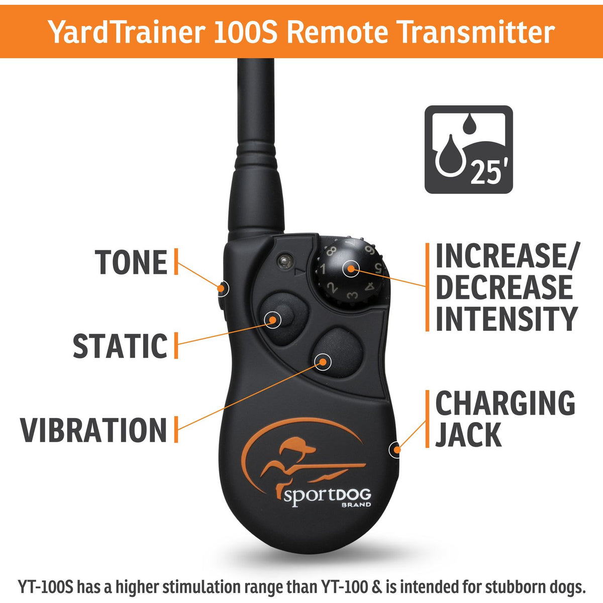 SportDOG-SportDOG - YT-100S - YardTrainer 100S - 100 Yards - Remote Training Collar
