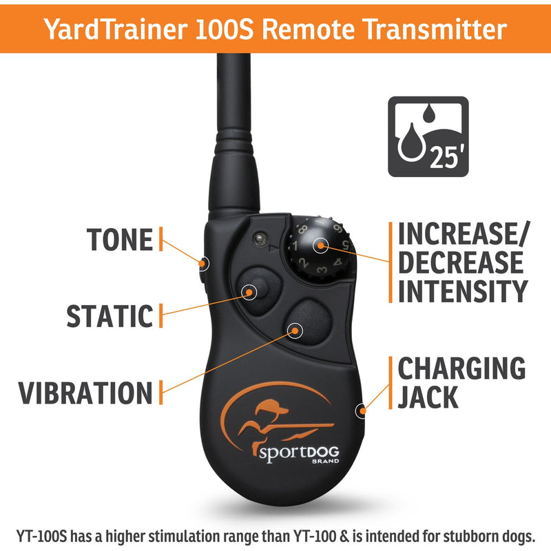 SportDOG - YT-100S - YardTrainer 100S - 100 Yards - Remote Training Collar-zoom-